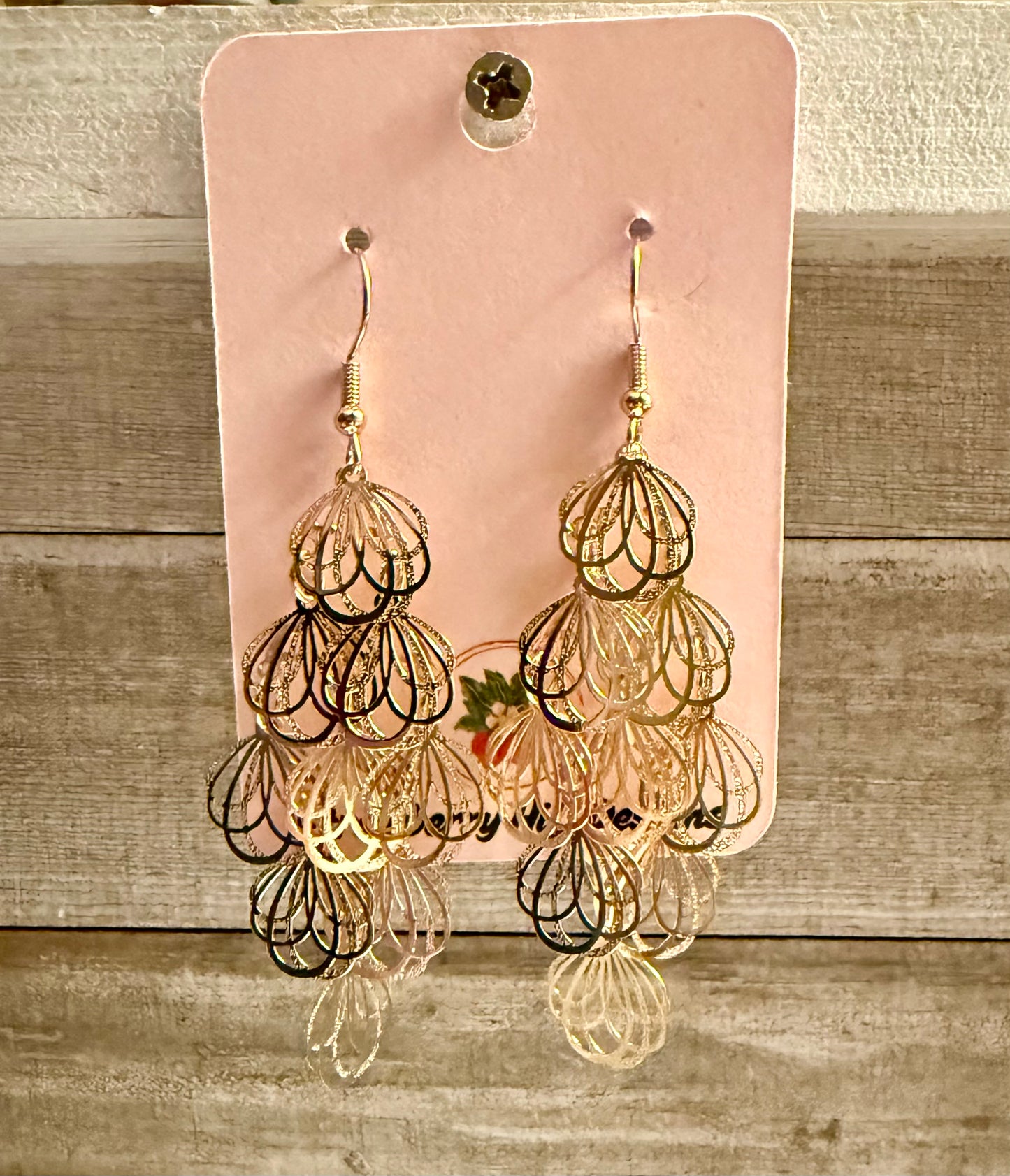 SHD Layered flower dangle