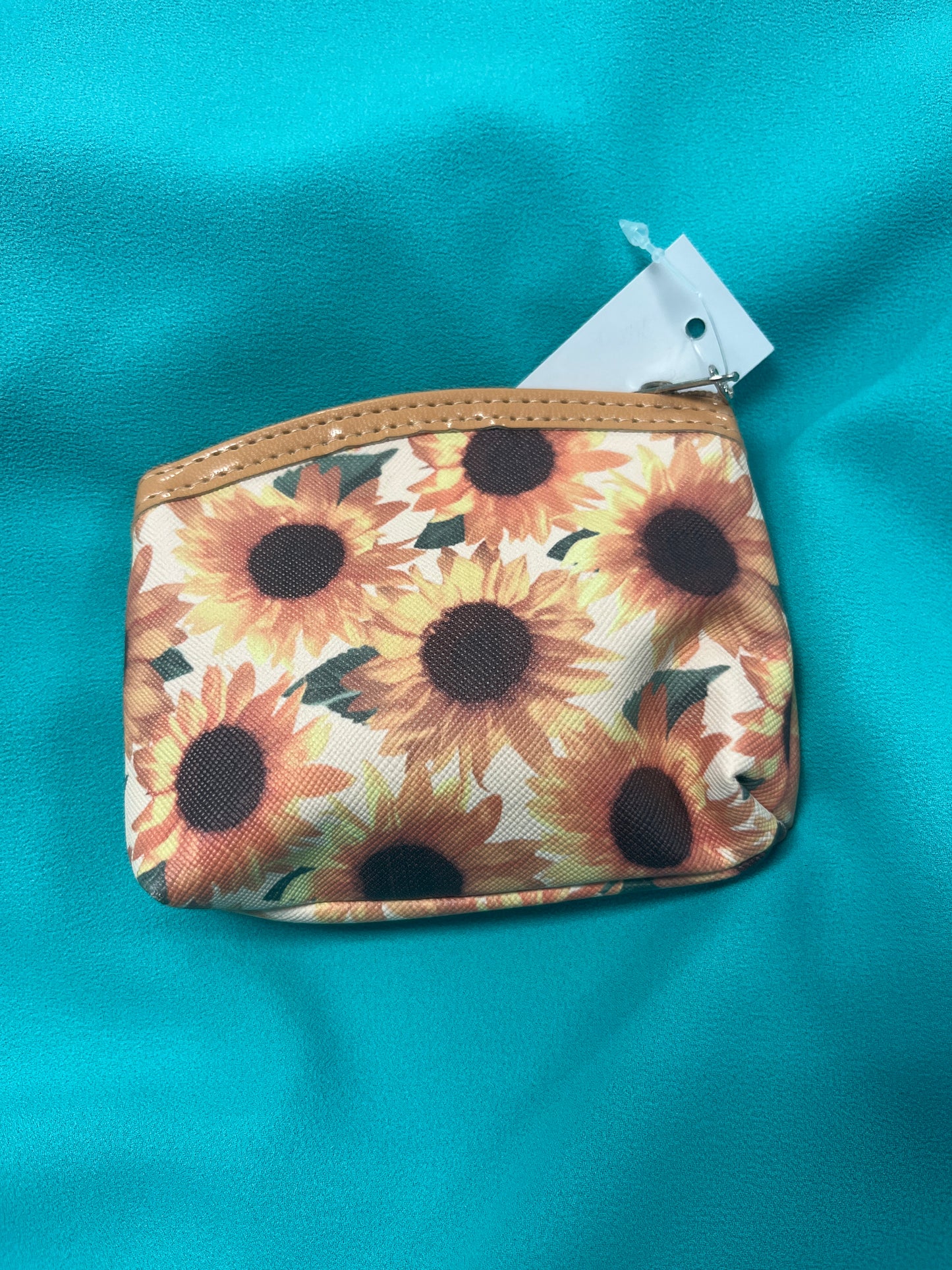 Sunflower Zipper Coin Purse