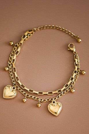 18K Stainless Steel Chain Bracelet