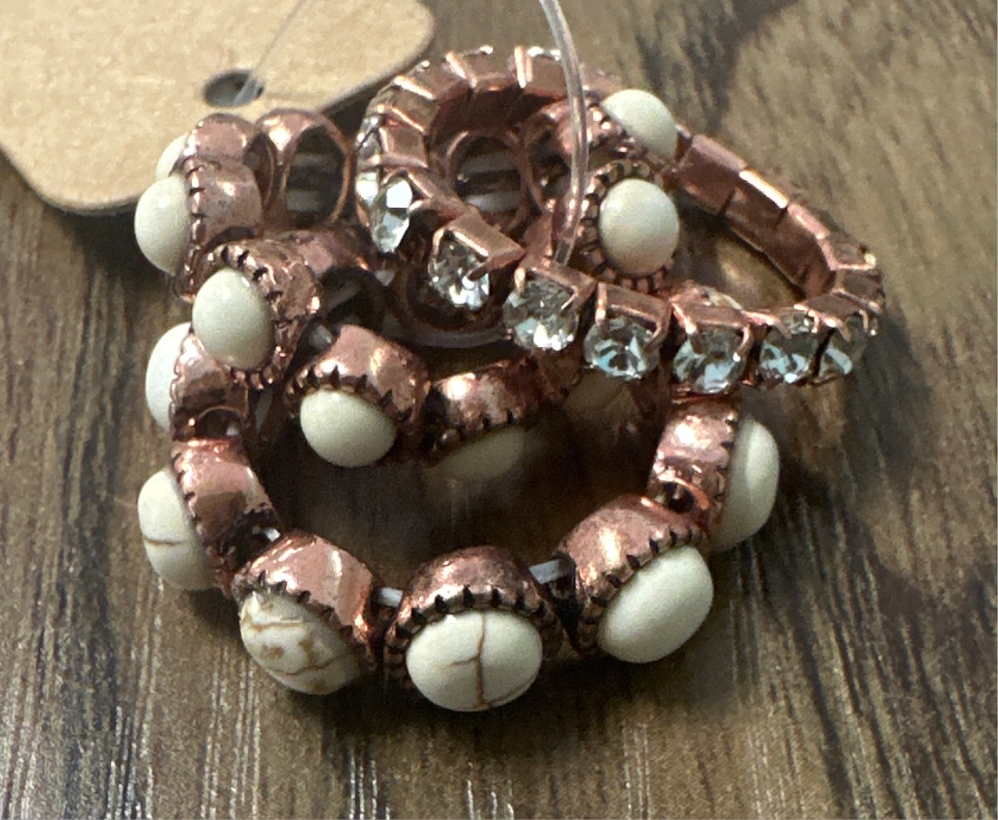 R - Coppertone Rhinestone Stretch