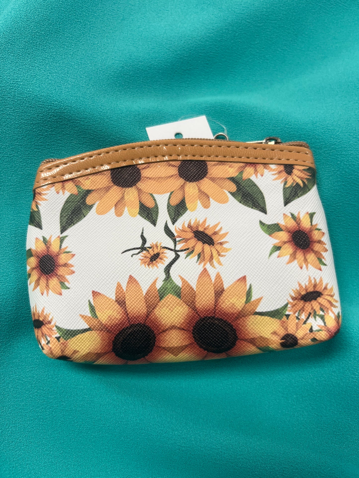 Sunflower Zipper Coin Purse