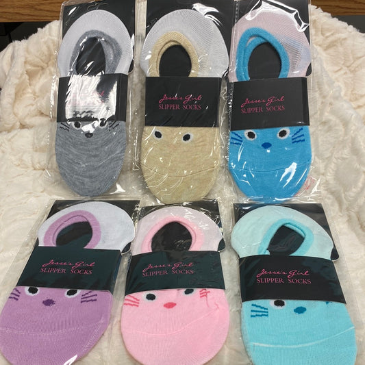 No Show Kitten Socks