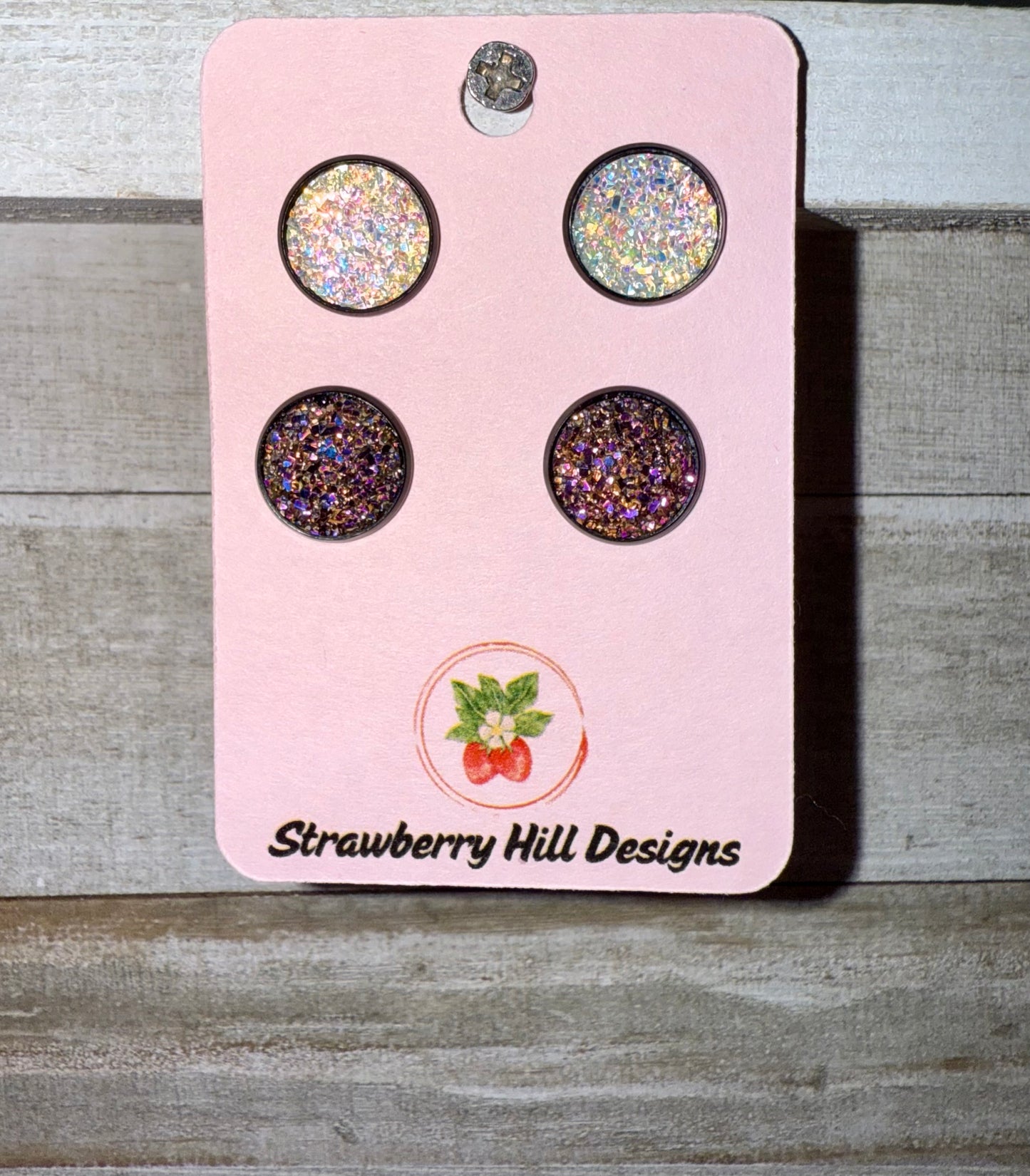 SHD Druzy studs