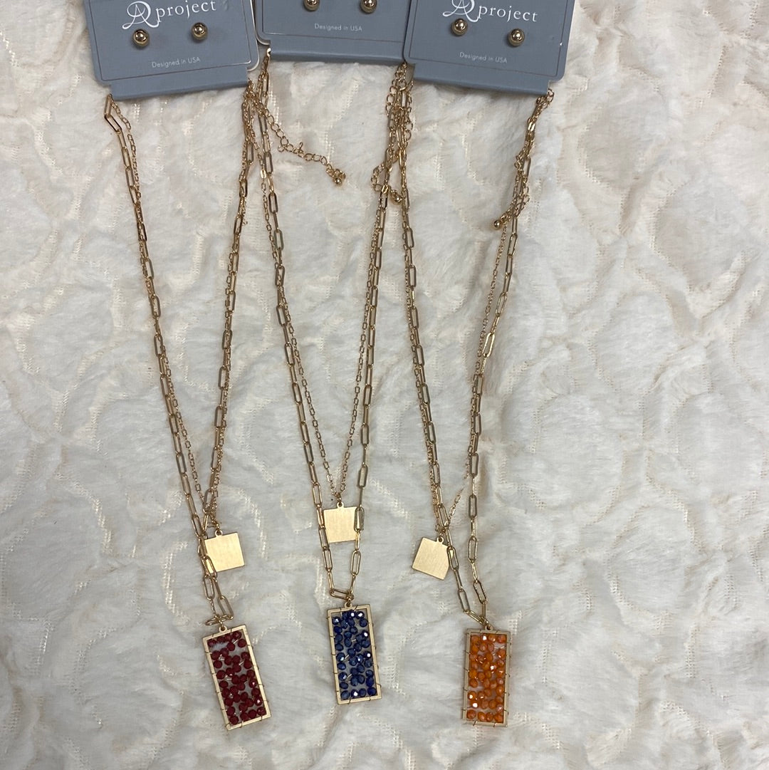 Ball Pit Necklace Set