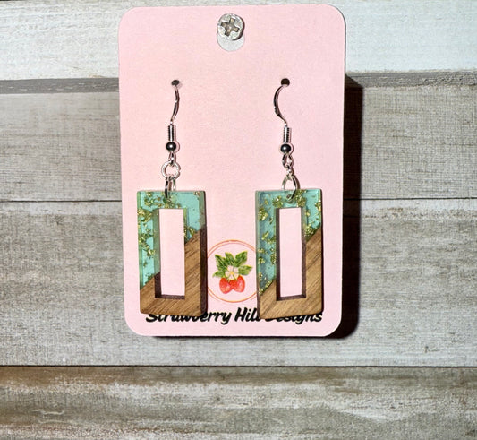 SHD Open Square Resin/Wood