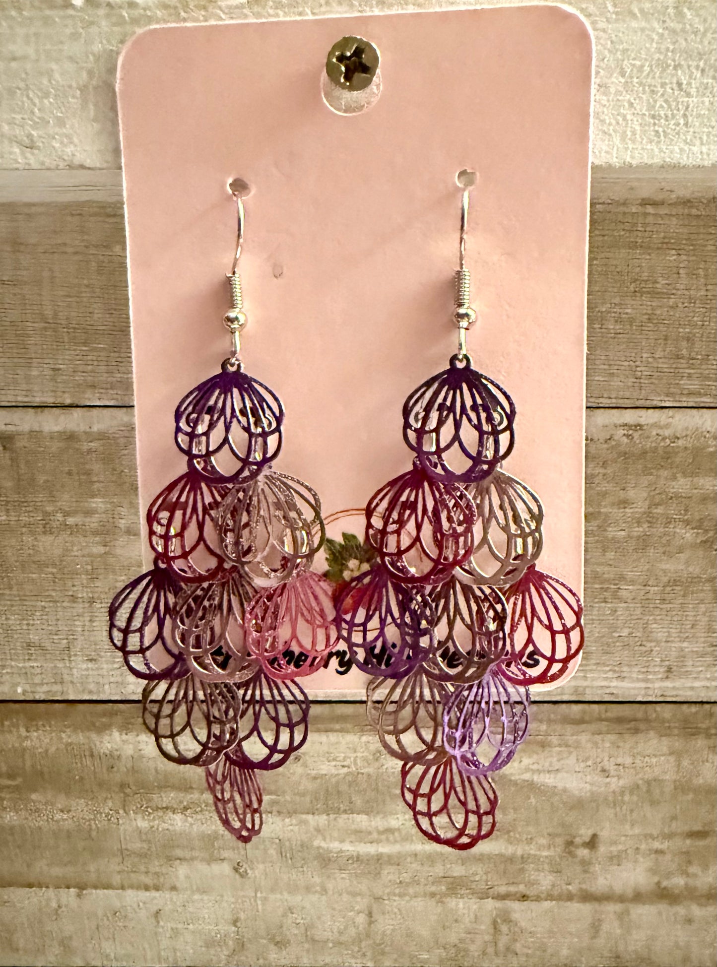 SHD Layered flower dangle