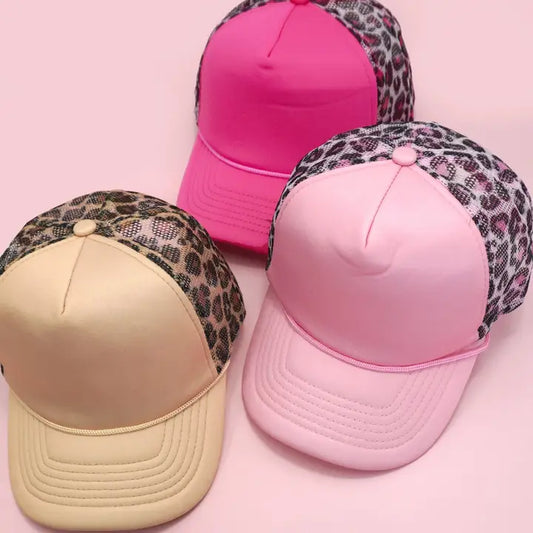 Animal Mesh Trucker Hat