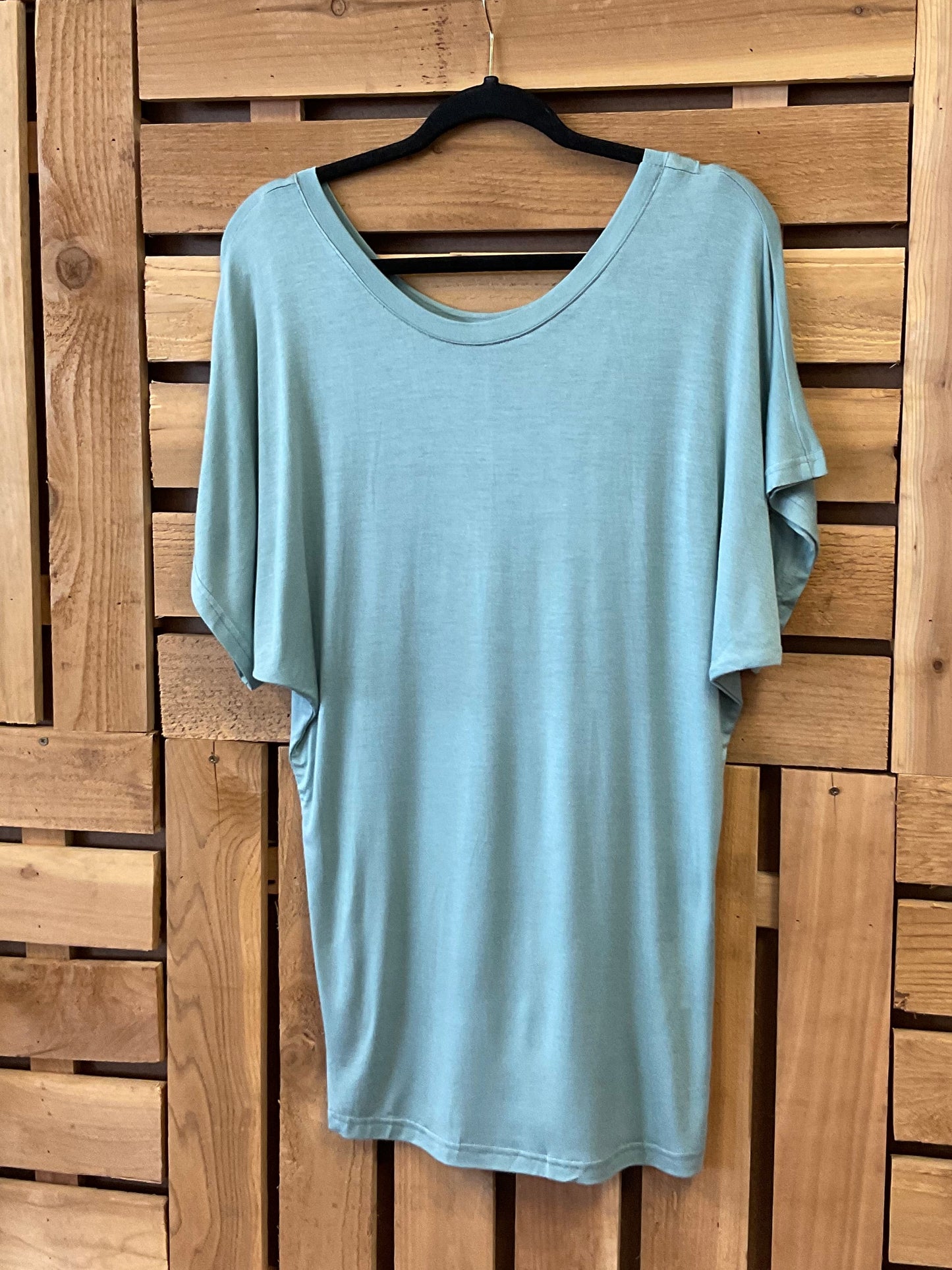 Off Shoulder Loose Fit Tunic Top