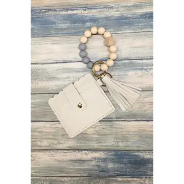 Beaded Bracelet Card Holder