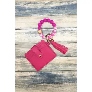 Beaded Bracelet Card Holder