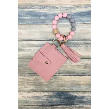 Beaded Bracelet Card Holder