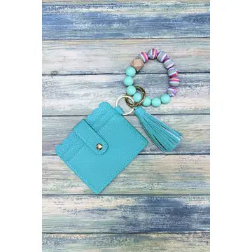 Beaded Bracelet Card Holder