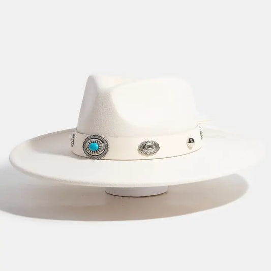 Boho Disc Cowboy Hat