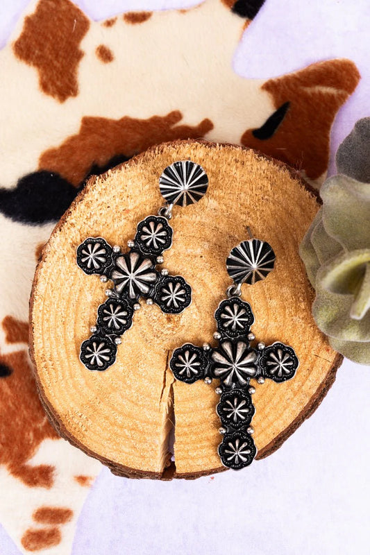 Cassidy Cross Earrings