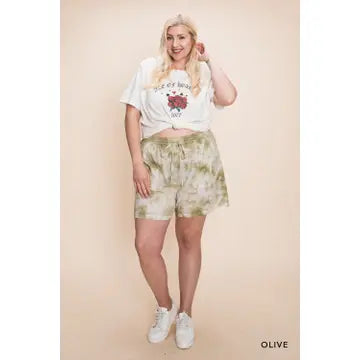 Casual Chic Tie-Dye Shorts