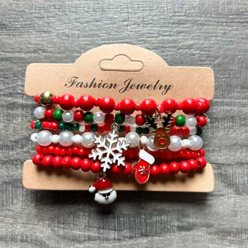 Christmas Friendship Bracelet Set