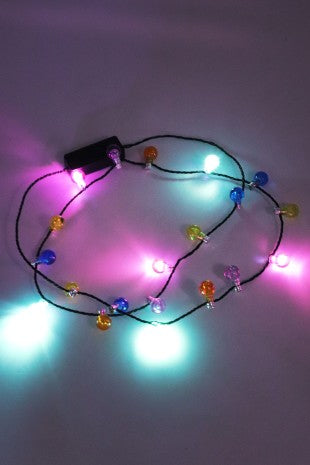 Christmas Led Bulb Necklace