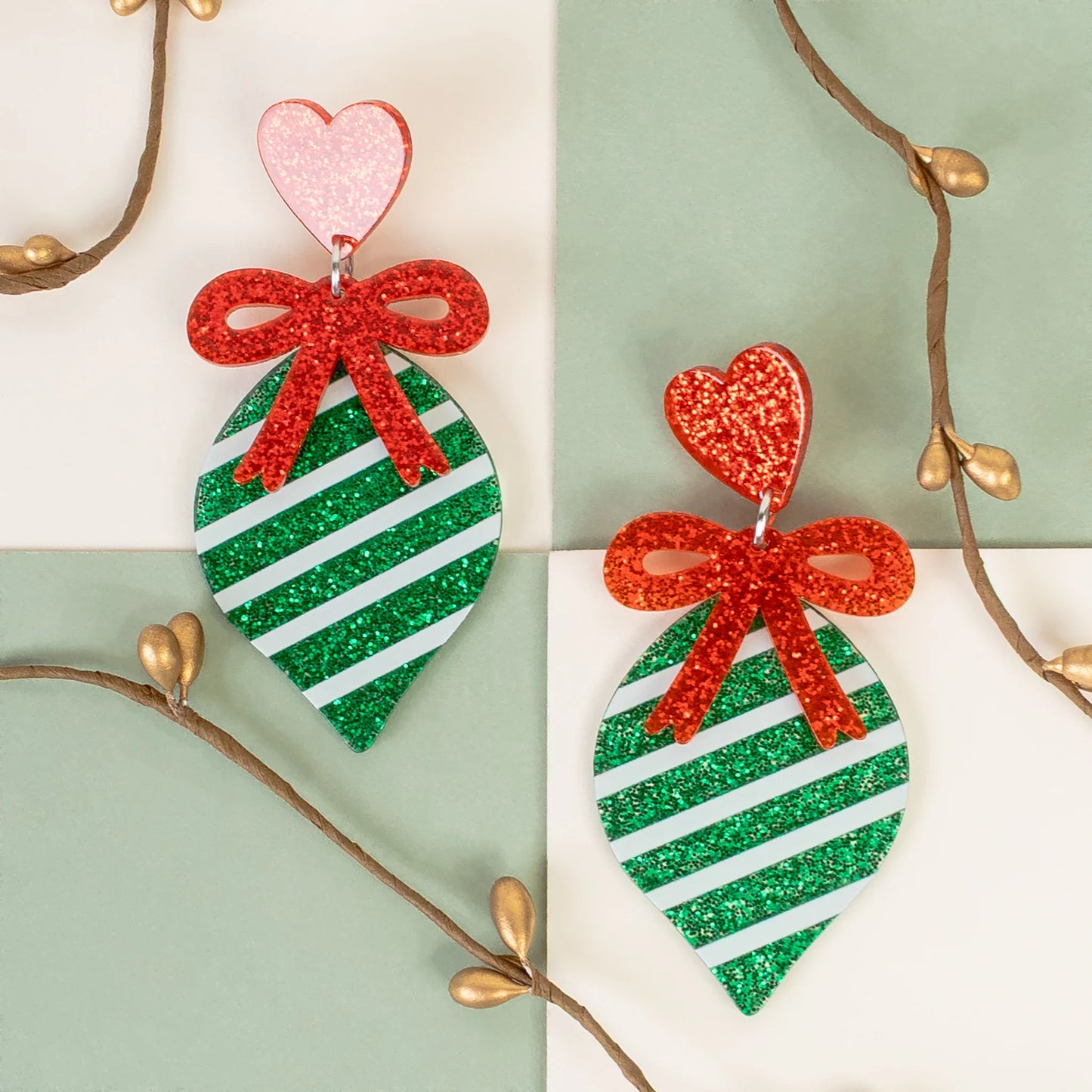 Christmas Ornament Earrings