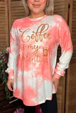 Coffee Is My Valentine LS Tee