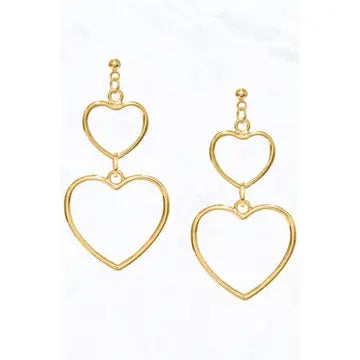 Cute & Elegant Heart Dangles