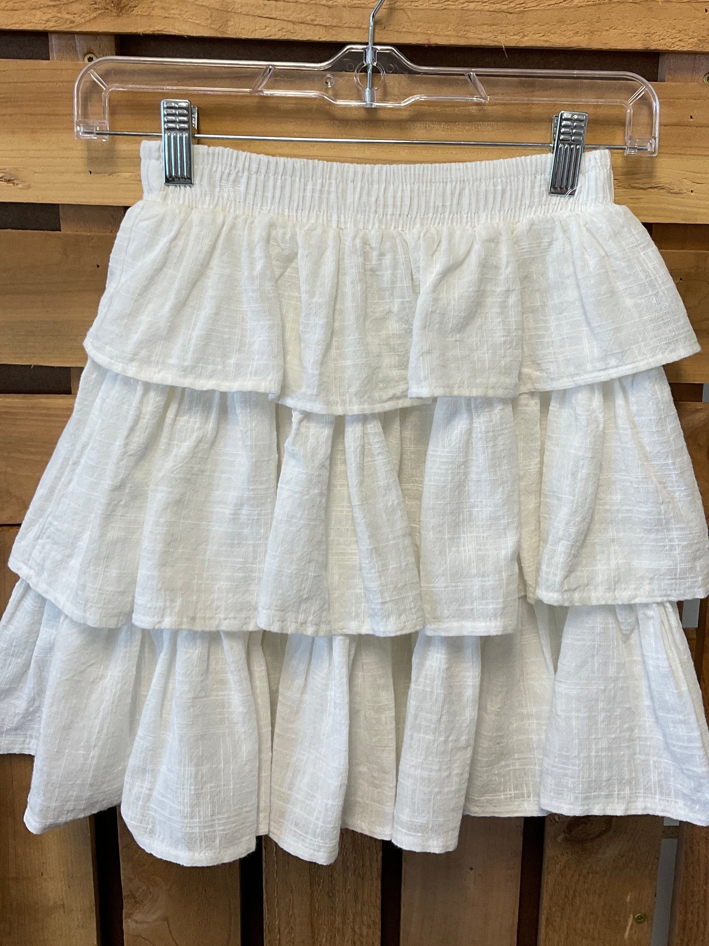 Ruffle Tiered Mini Skirt