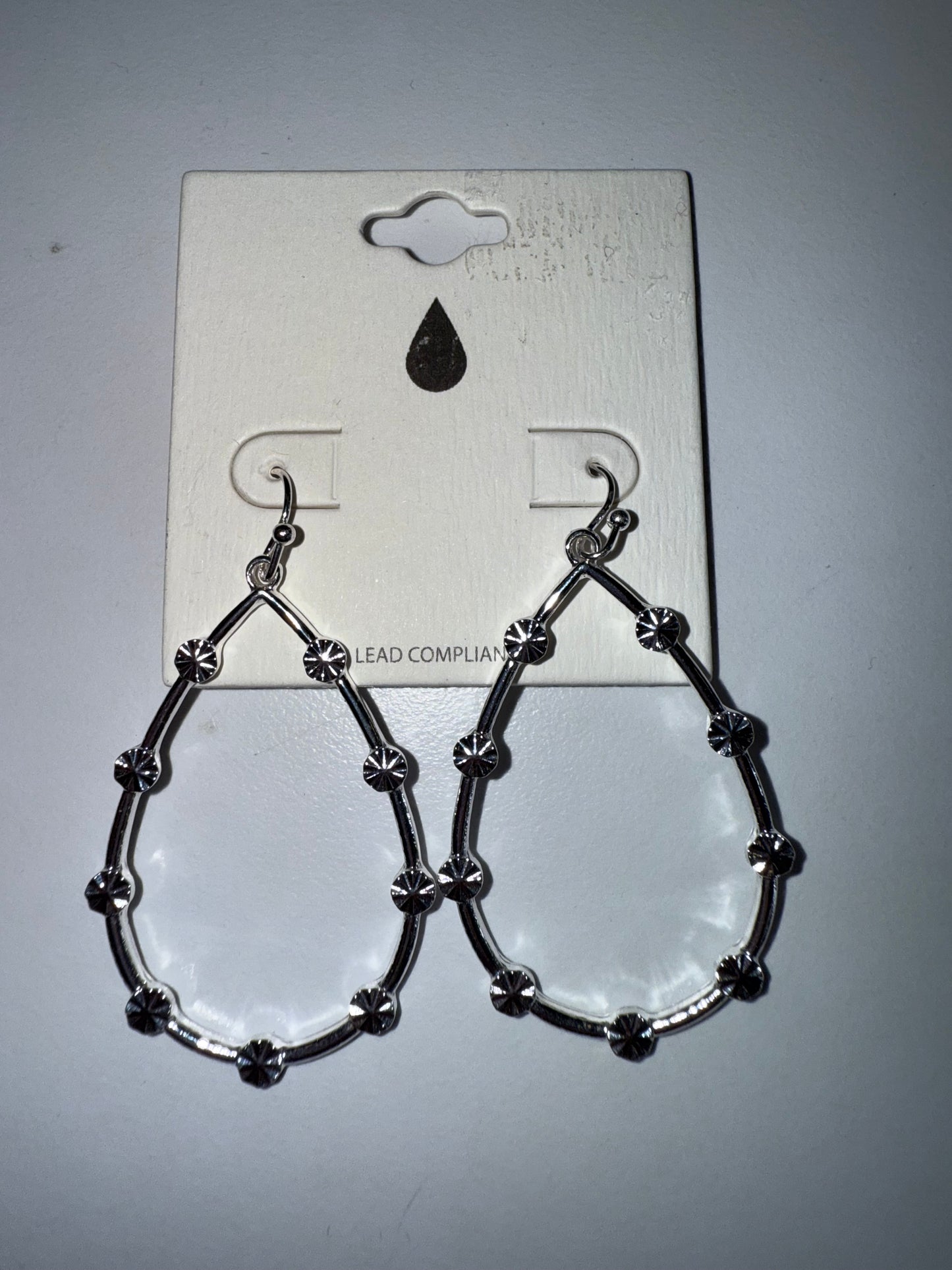 E - Metal Star Teardrops