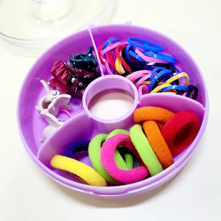 Doughnut Case Hair Tie Set