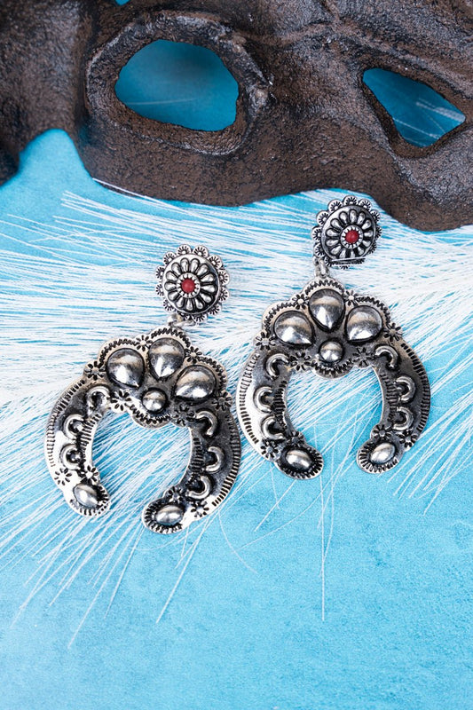 E - Burnished Silvertone Allegra