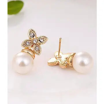 E- Crystal Flower Pearl