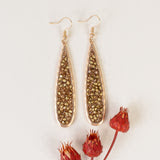 E - Rhinestone Teardrops