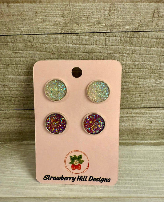 SHD Druzy studs