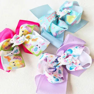Easter Theme Hair Bow