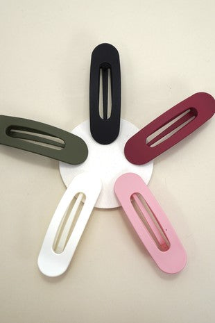 Flat Hair Claw Clips