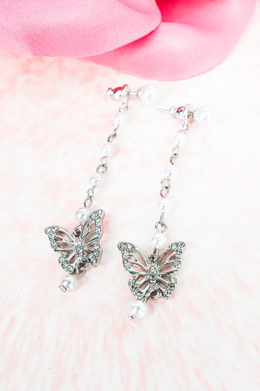 Flight Of Fancy Jacket Earrings