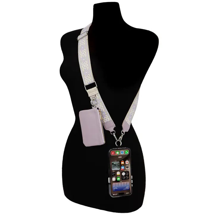 Geometric Pochette Cross Belt Bag
