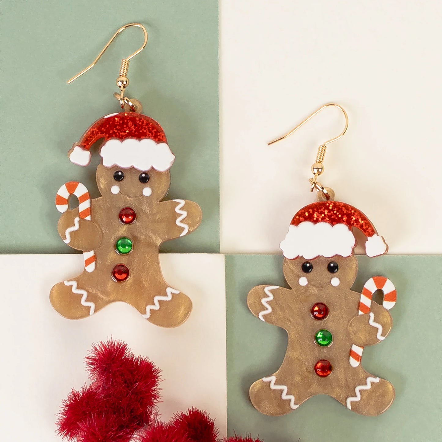 Gingerbread Earrings