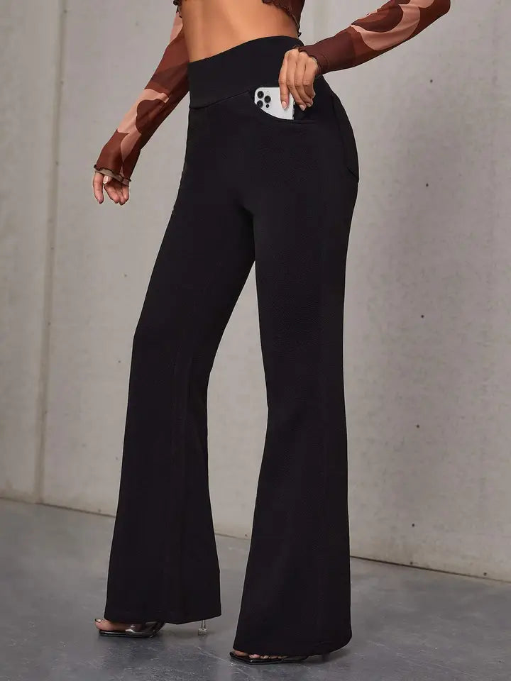 High Waist Flare Pants