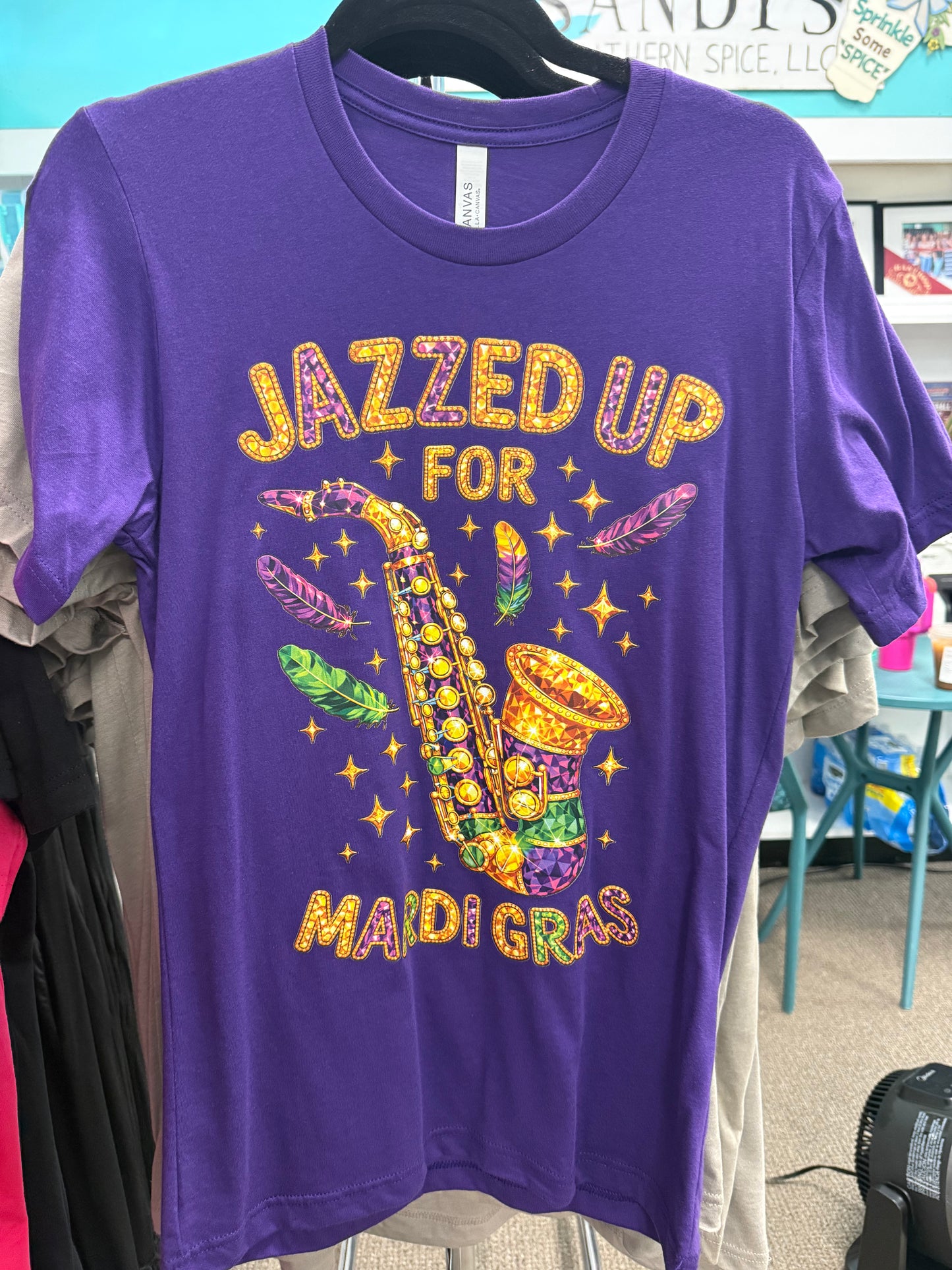 Jazzed Up Mardi Tee