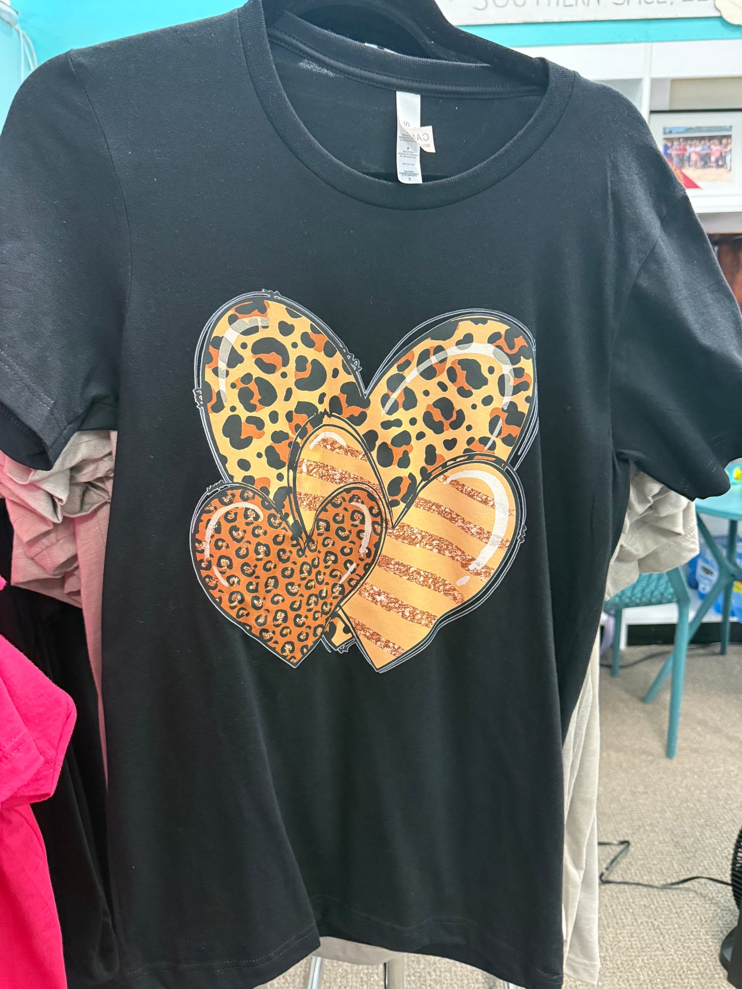 Triple Heart Leo Tee