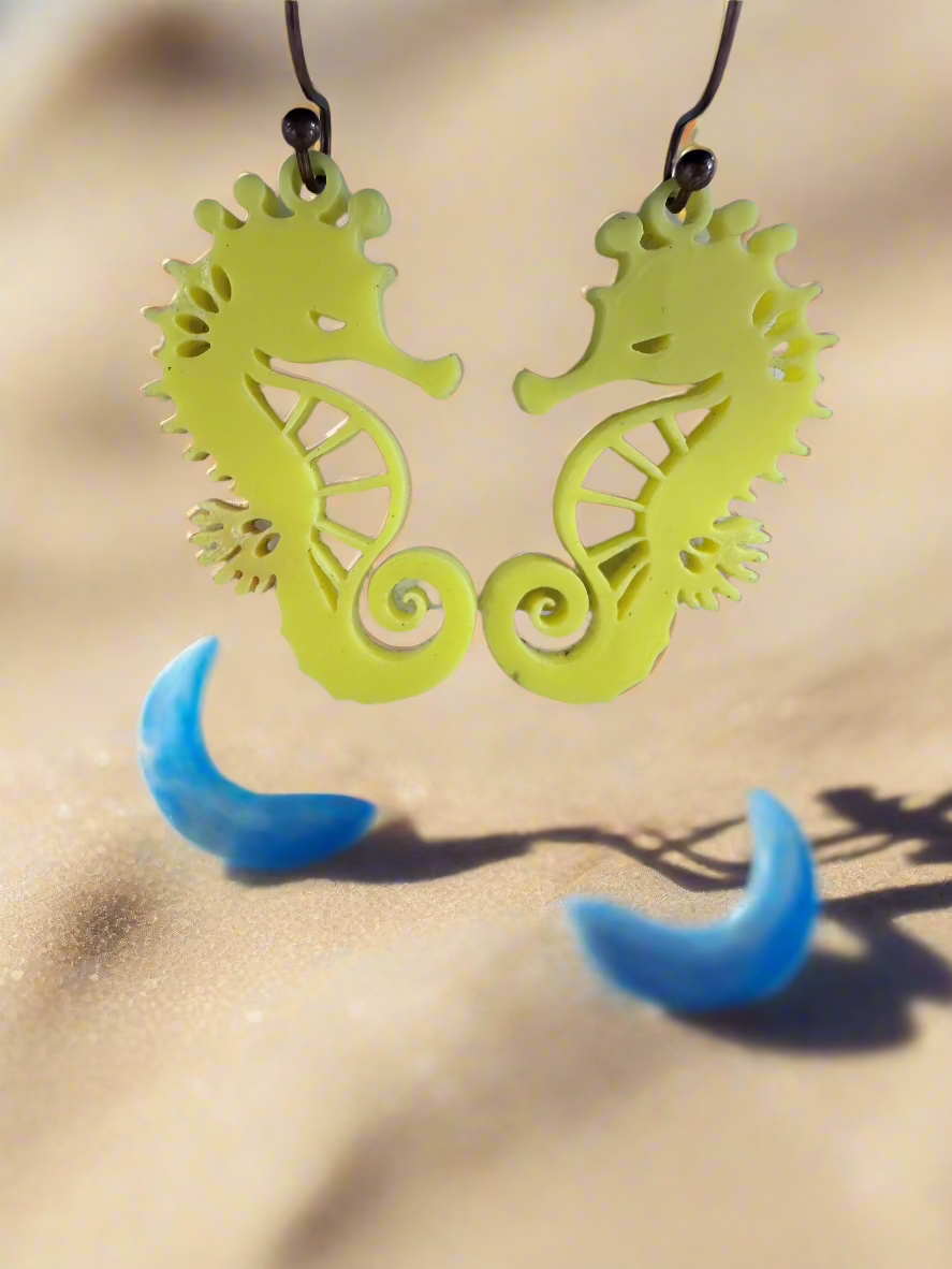 KS Horse of the Sea Earrings