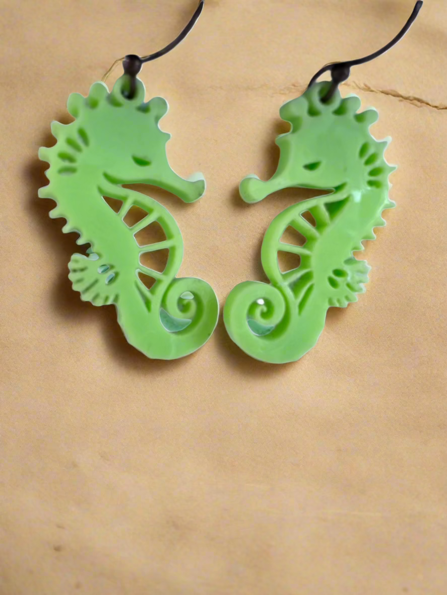 KS Horse of the Sea Earrings