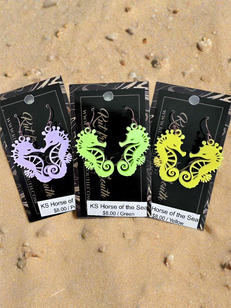 KS Horse of the Sea Earrings