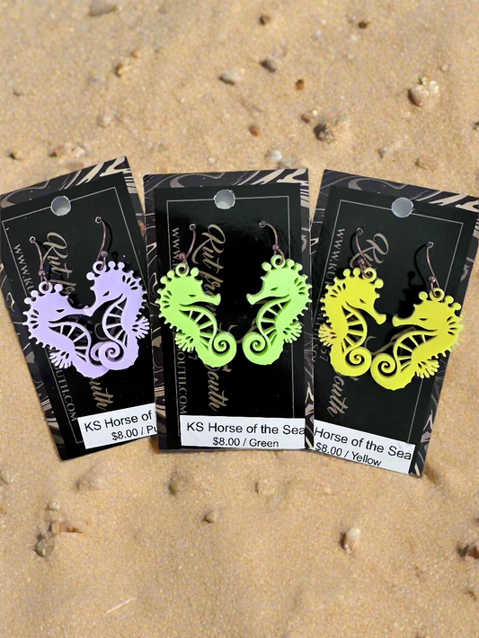 KS Horse of the Sea Earrings