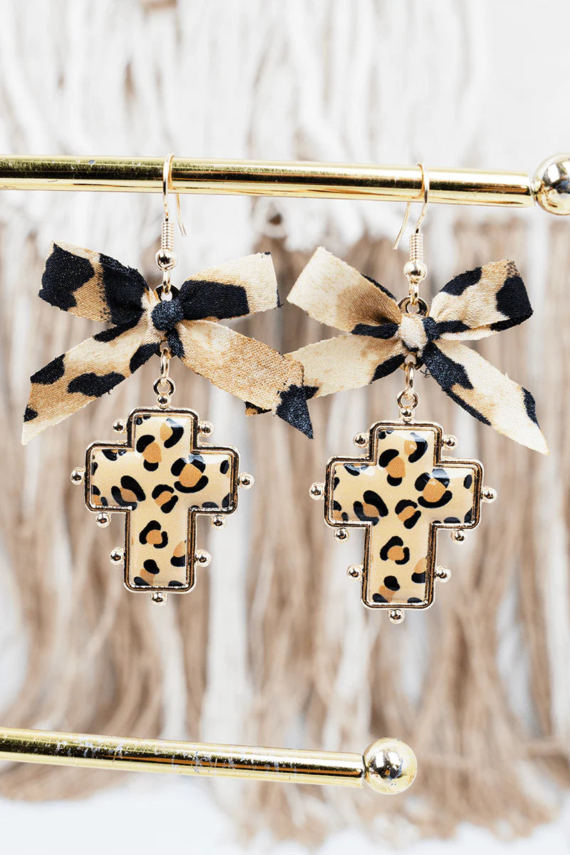 E - Lila Leopard Cross