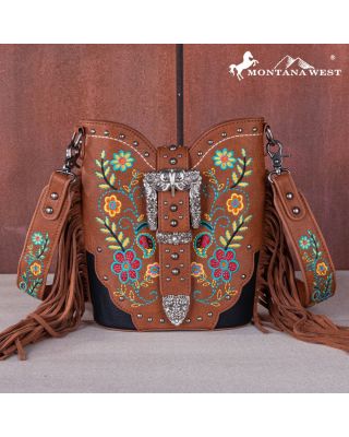 MW Floral Buckle Collection Crossbody