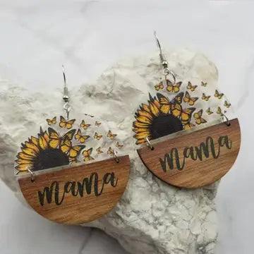 E - Mama Sunflower Bufferfly