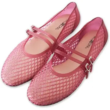 Mary Jane Jelly Flats