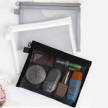 Mesh Nylon Makeup Pouches