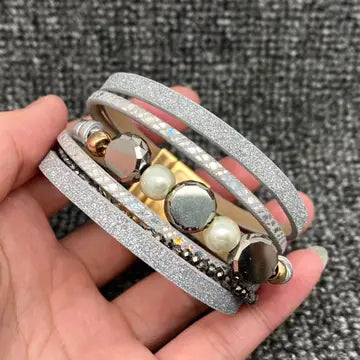 Multi Layer Magnetic Buckle Bracelet