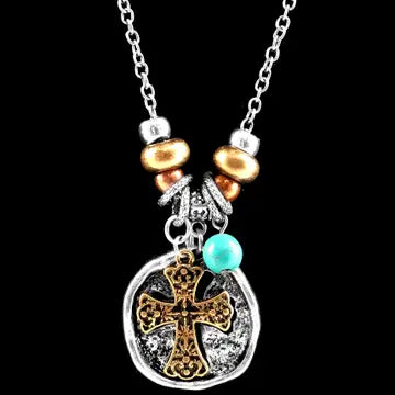 N - Cross Charms Set